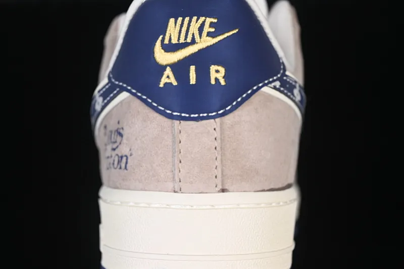 All categories Nk Air Force 1 Air Force series Nk Air Force 1 Low Air Force low top Nike Air Force 1 '07 Low LV joint gray blue pig leather Air Force 1 low top casual sneakers KL1688-004